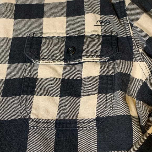 Harley-Davidson Men's Buffalo Plaid Button Front Long Sleeve Shirt - Picture 4 of 11